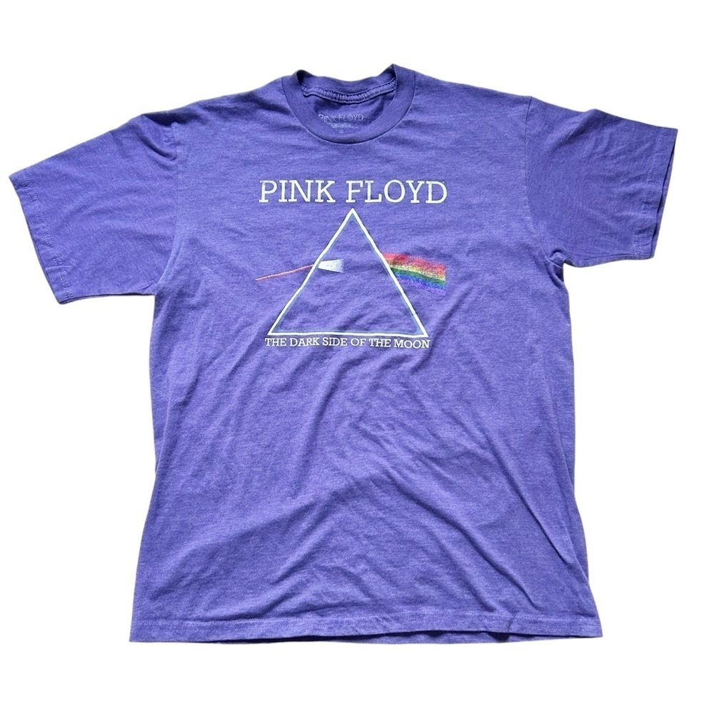 Pink Floyd 2022 T-shirt The Dark Side Of The Moon Purple Cotton/Blend T-shirt